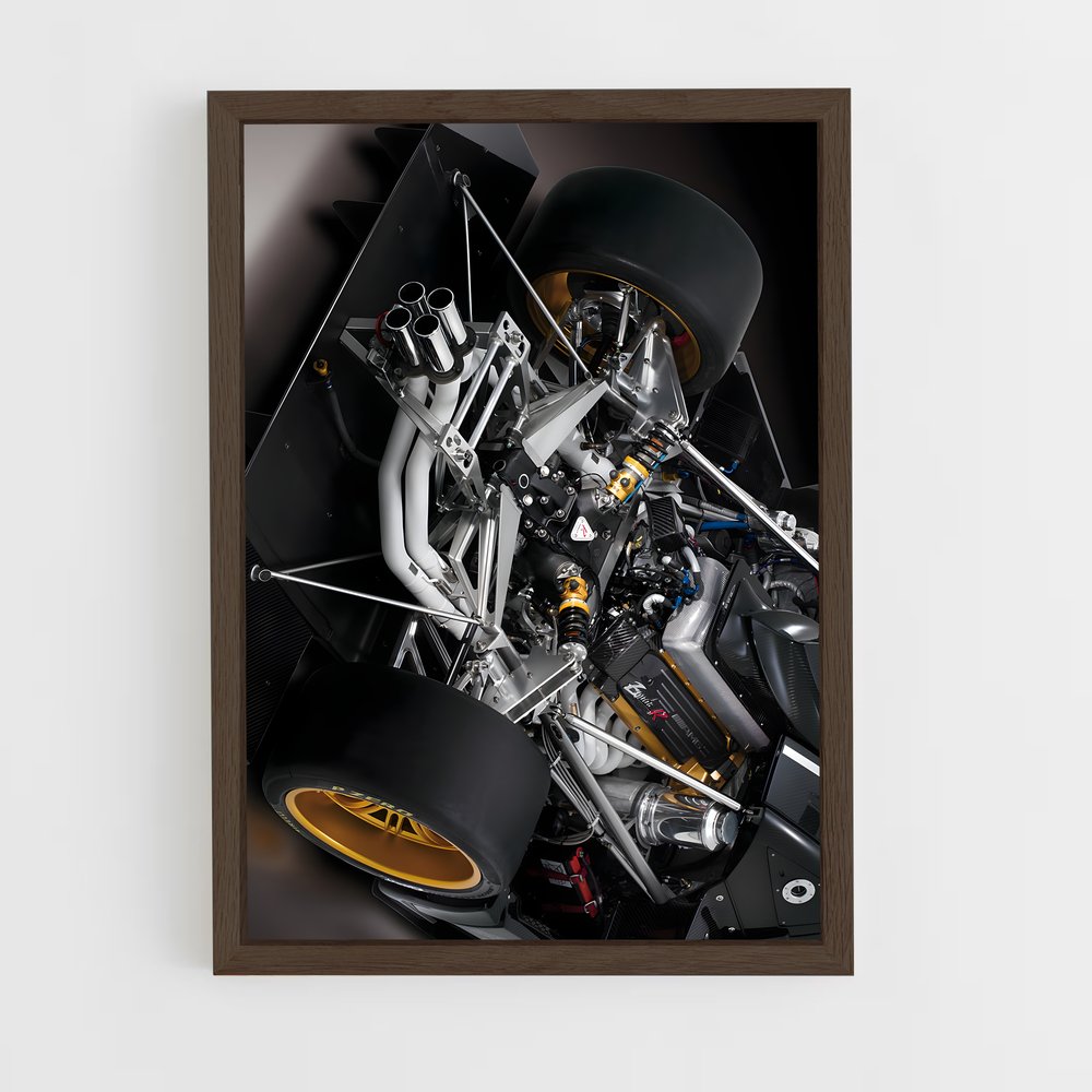 Poster Lotus Revolution – affiche Pagani (vue 5)